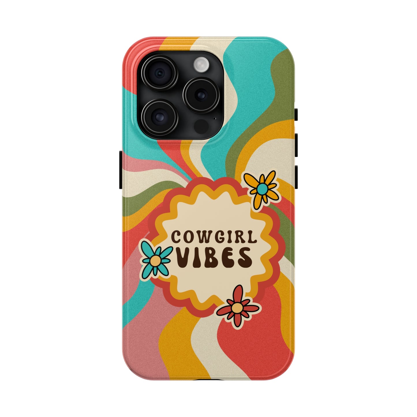 Cowgirl Vibes Protective Phone Case