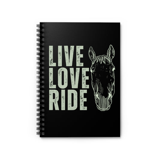 Live, Love, Ride Notebook