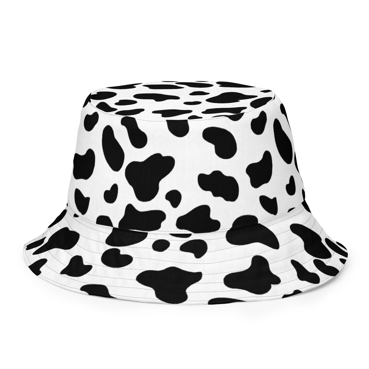 Classic Cow Print Reversible Bucket Hat
